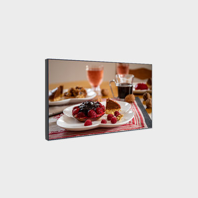 43 Inch Four Sided LCD Advertising Board 1000nits 0-50℃ Display Function